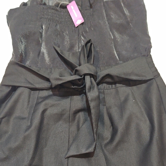 Smart Set Black Ruffled Jumpsuit - Picture 9 of 14